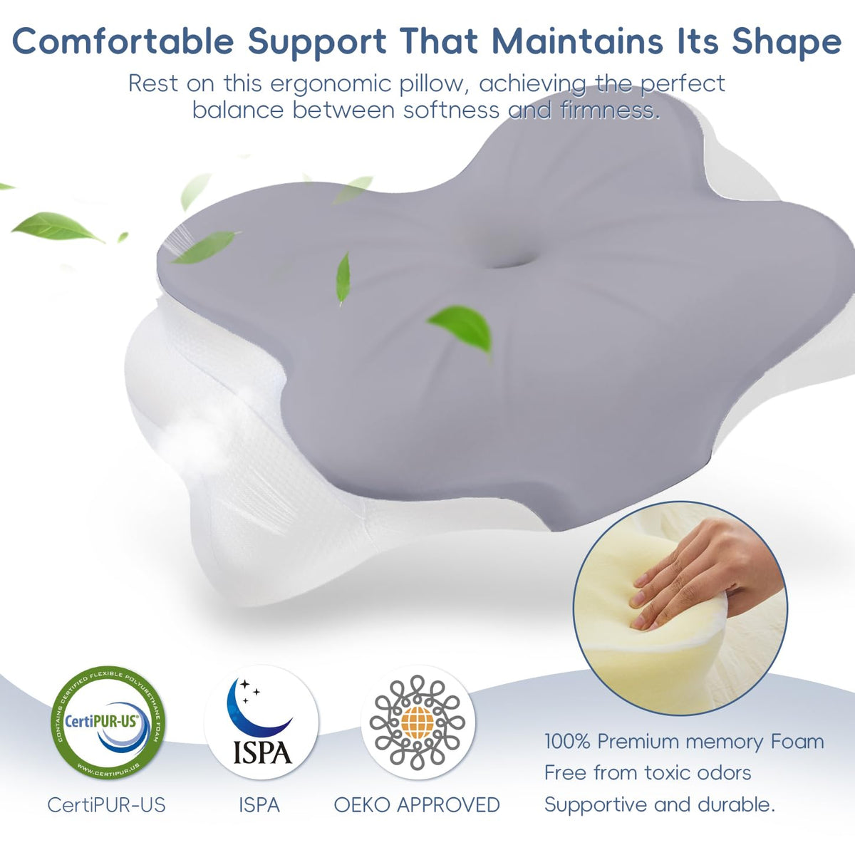 CosBed Ergonomic Cervical Support Pillow