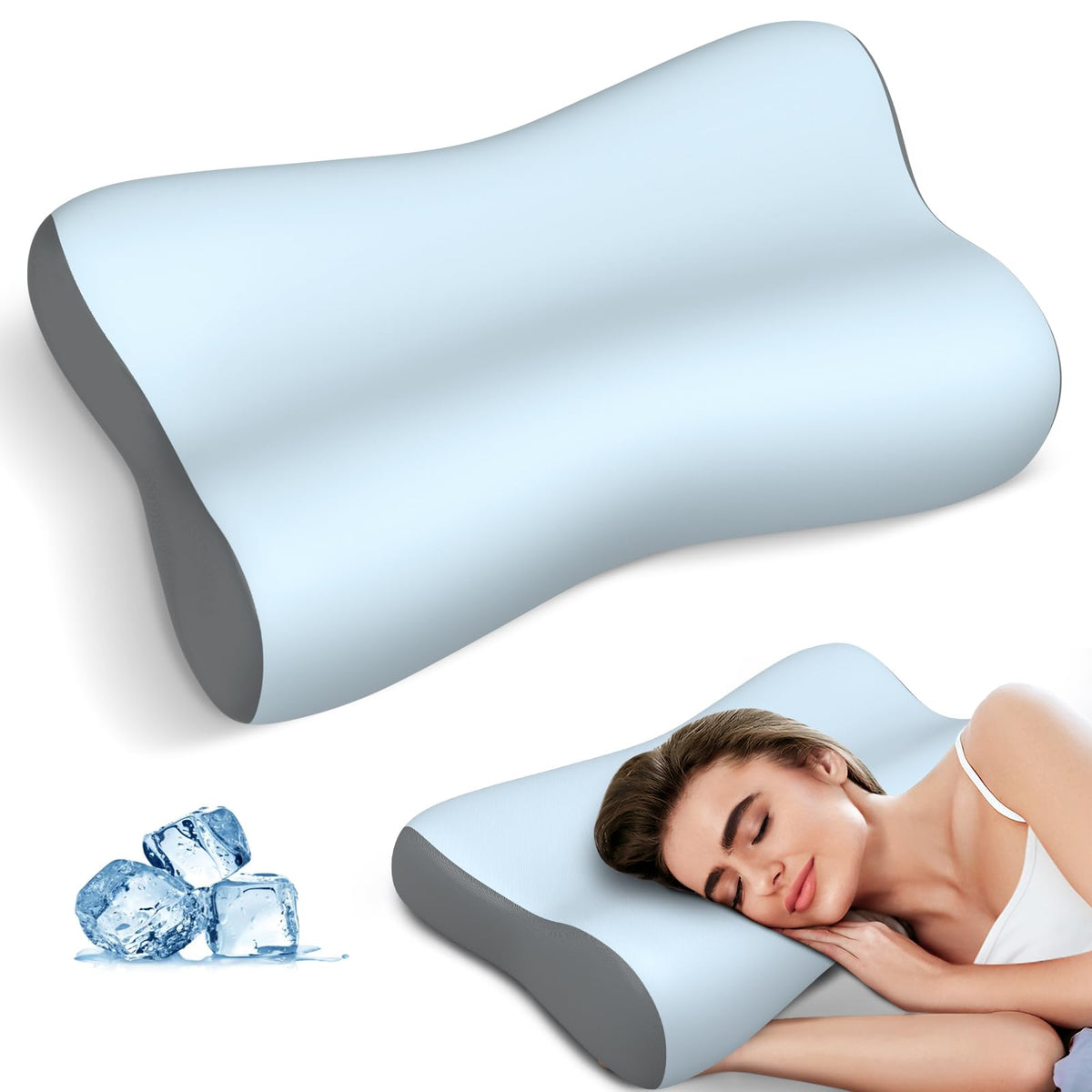 Contour Memory Foam Neck Support Pillow