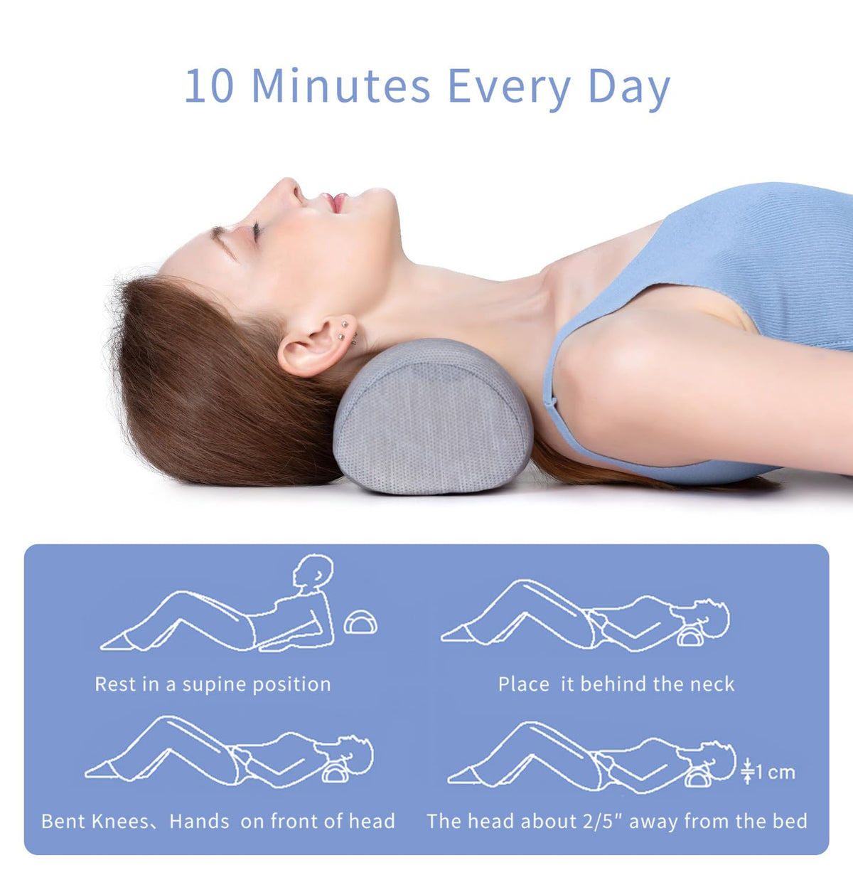 Bespilow Cervical Traction Neck Pillow