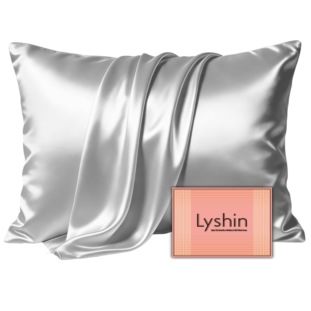 LYSHIN 19 Momme Mulberry Silk Pillowcase
