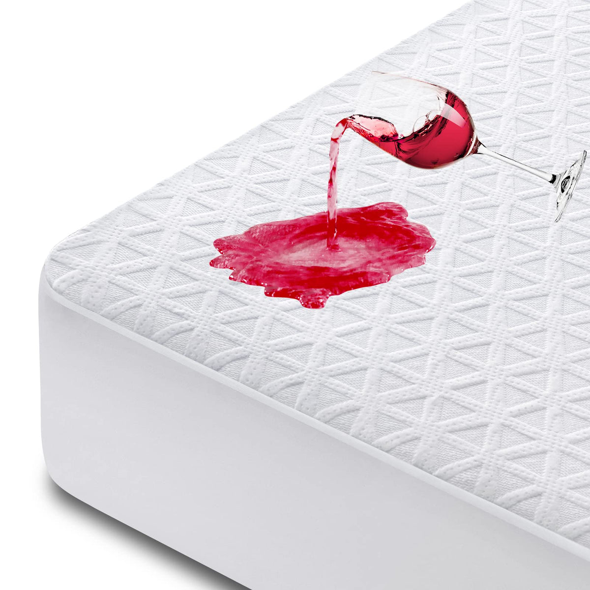 GOPOONY Waterproof Cooling Mattress Protector