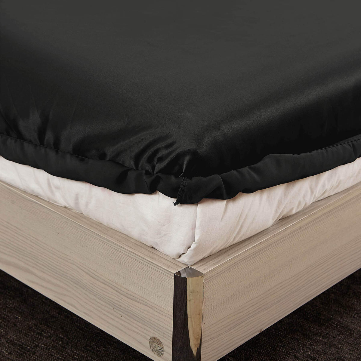 LILYSILK 19 Momme Mulberry Silk Fitted Sheet