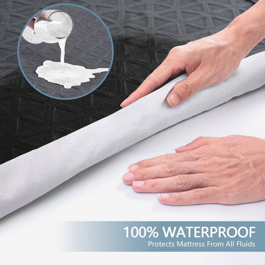 GOPOONY Waterproof Cooling Mattress Protector