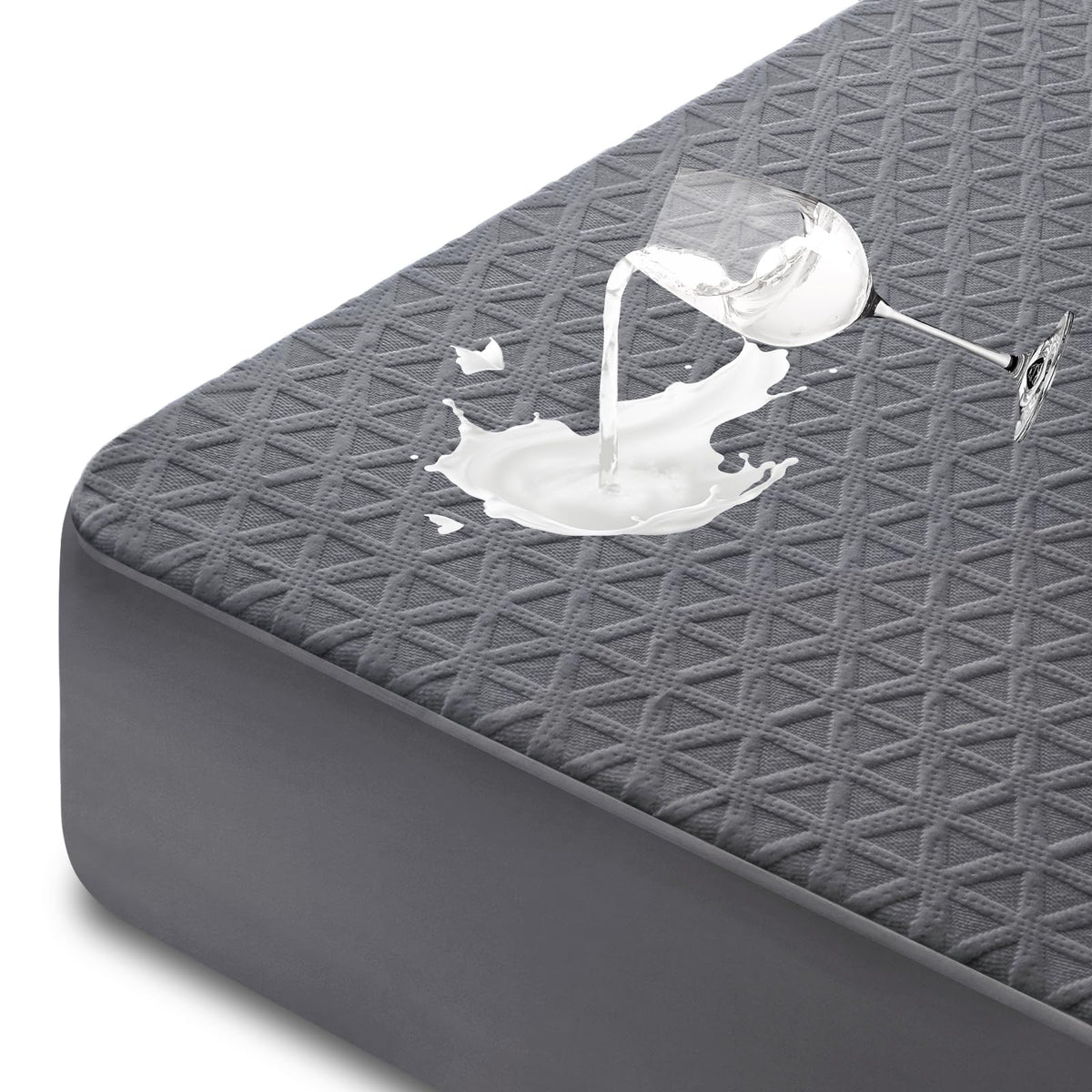 GOPOONY Waterproof Cooling Mattress Protector
