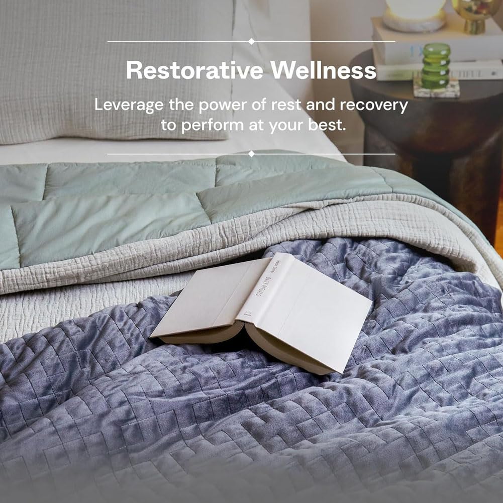 HGTRH Lambswool Glass-Bead Weighted Blanket
