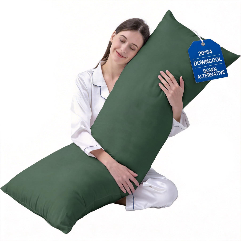 DOWNCOOL 20 x 54-Inch Body Pillow