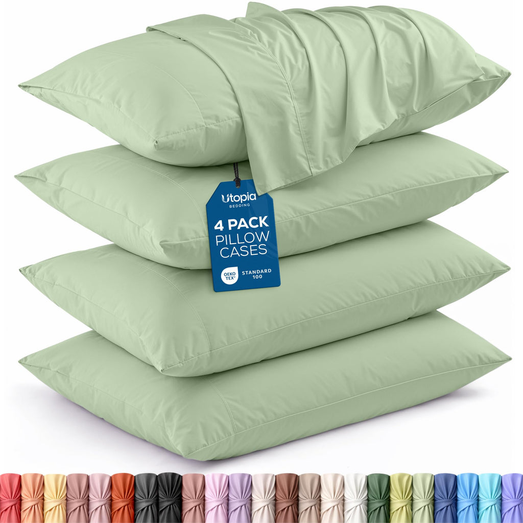 Soft Brushed Microfiber Pillowcase Set