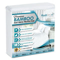 PlushDeluxe Bamboo Waterproof Mattress Protector