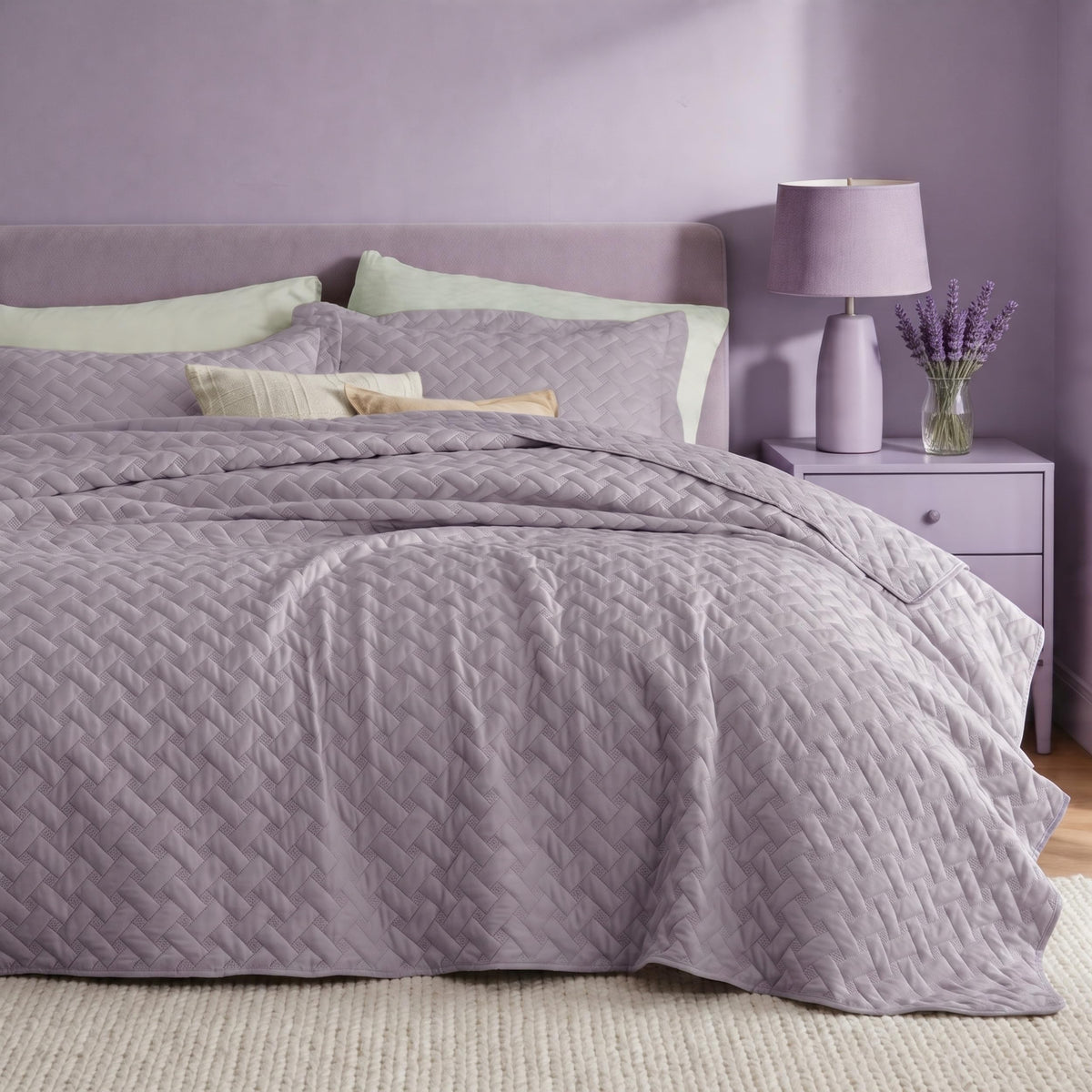 Bedsure Basket-Weave Quilt Bedspread