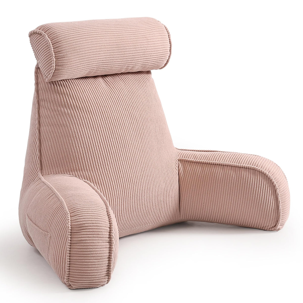 Ailuteie Corduroy Reading Pillow with Arms