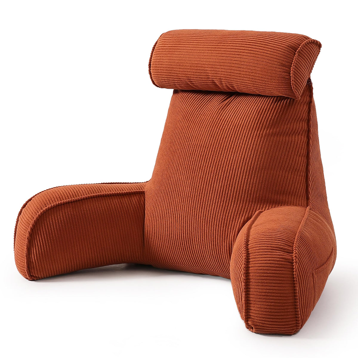 Ailuteie Corduroy Reading Pillow with Arms
