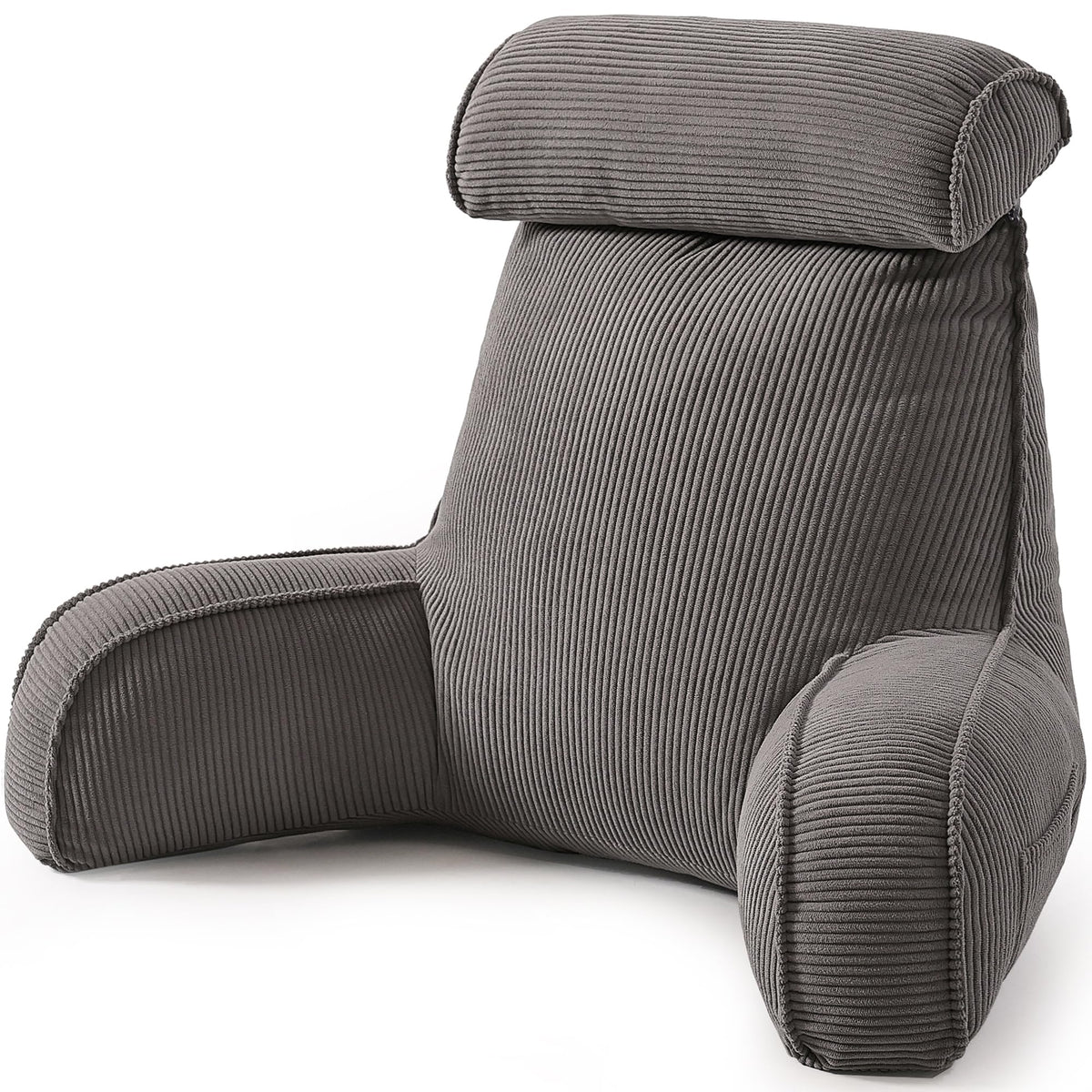 Ailuteie Corduroy Reading Pillow with Arms