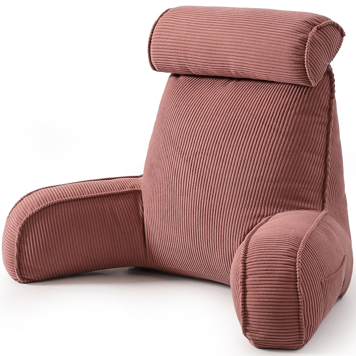 Ailuteie Corduroy Reading Pillow with Arms
