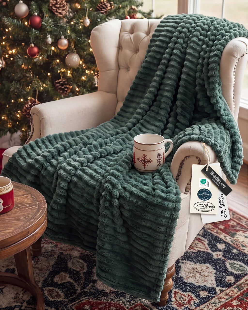 Bedsure Soft Fleece Throw Blanket