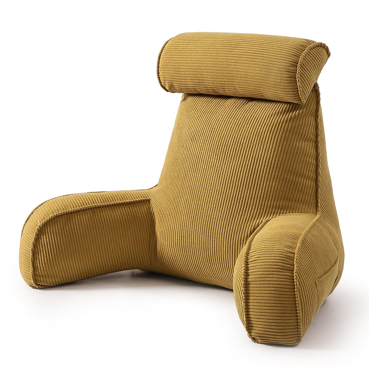 Ailuteie Corduroy Reading Pillow with Arms