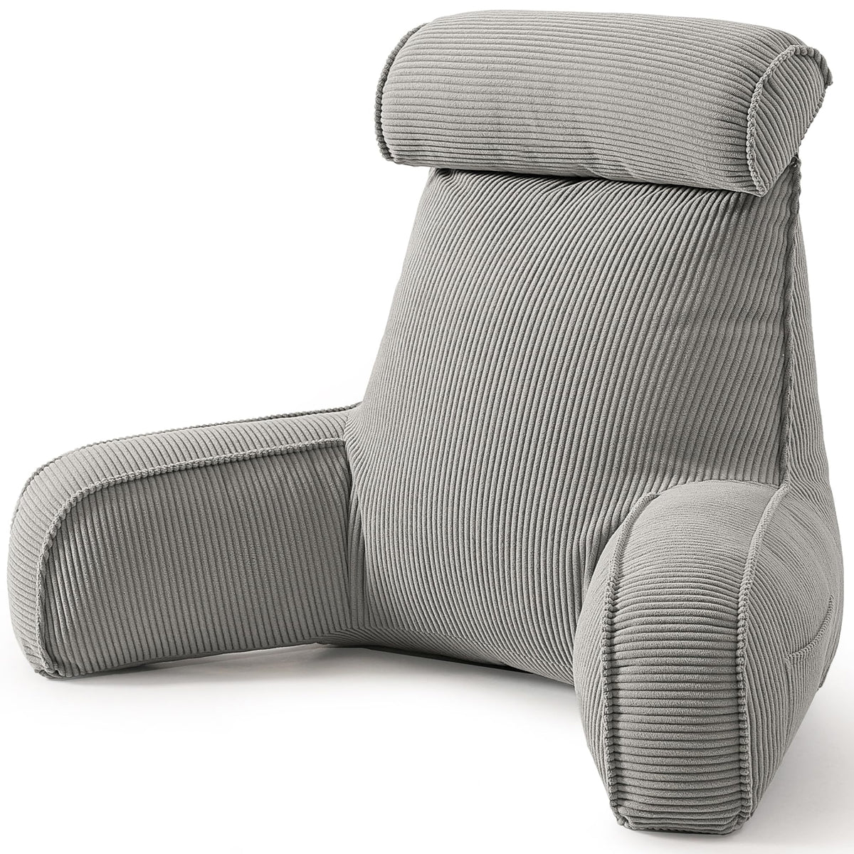 Ailuteie Corduroy Reading Pillow with Arms