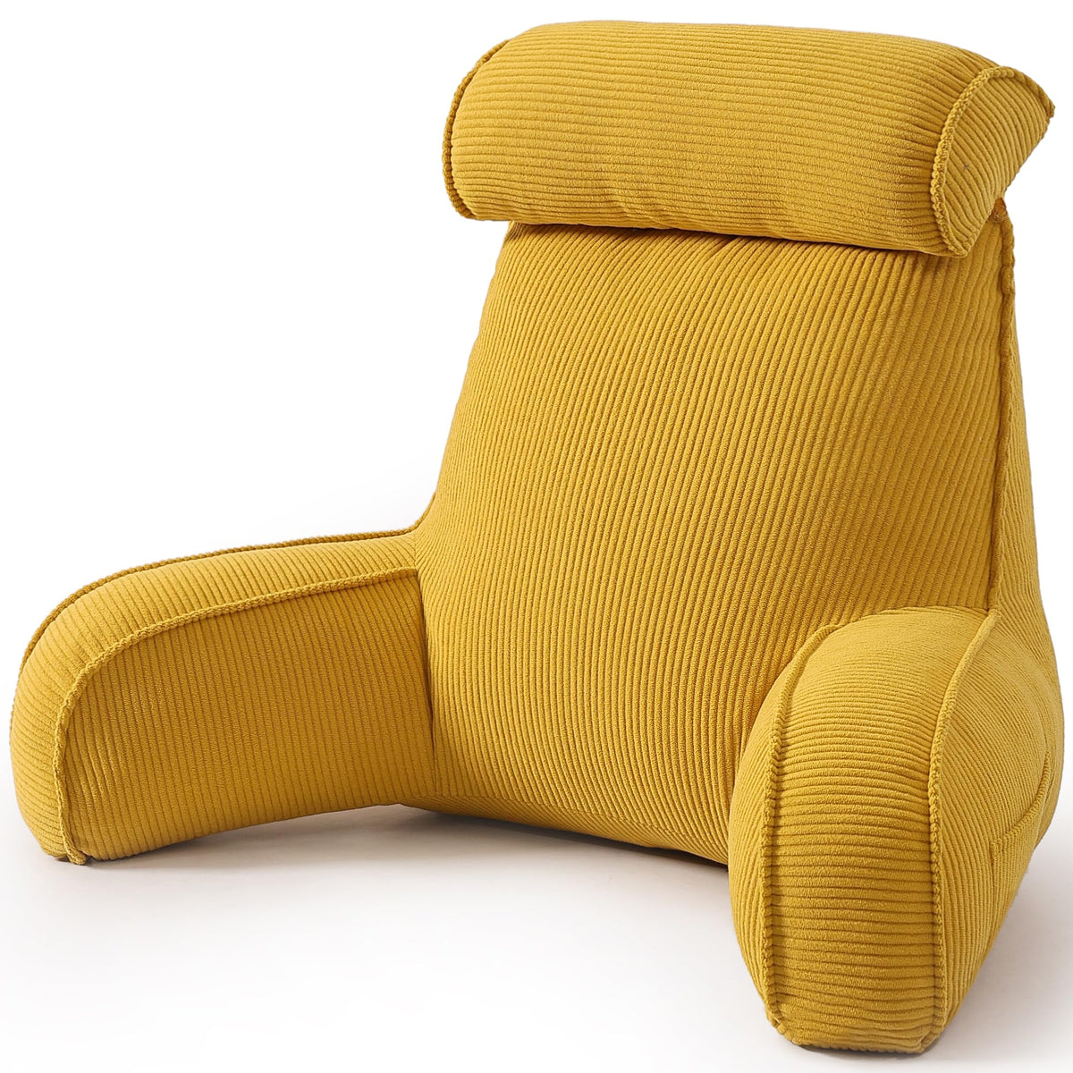 Ailuteie Corduroy Reading Pillow with Arms
