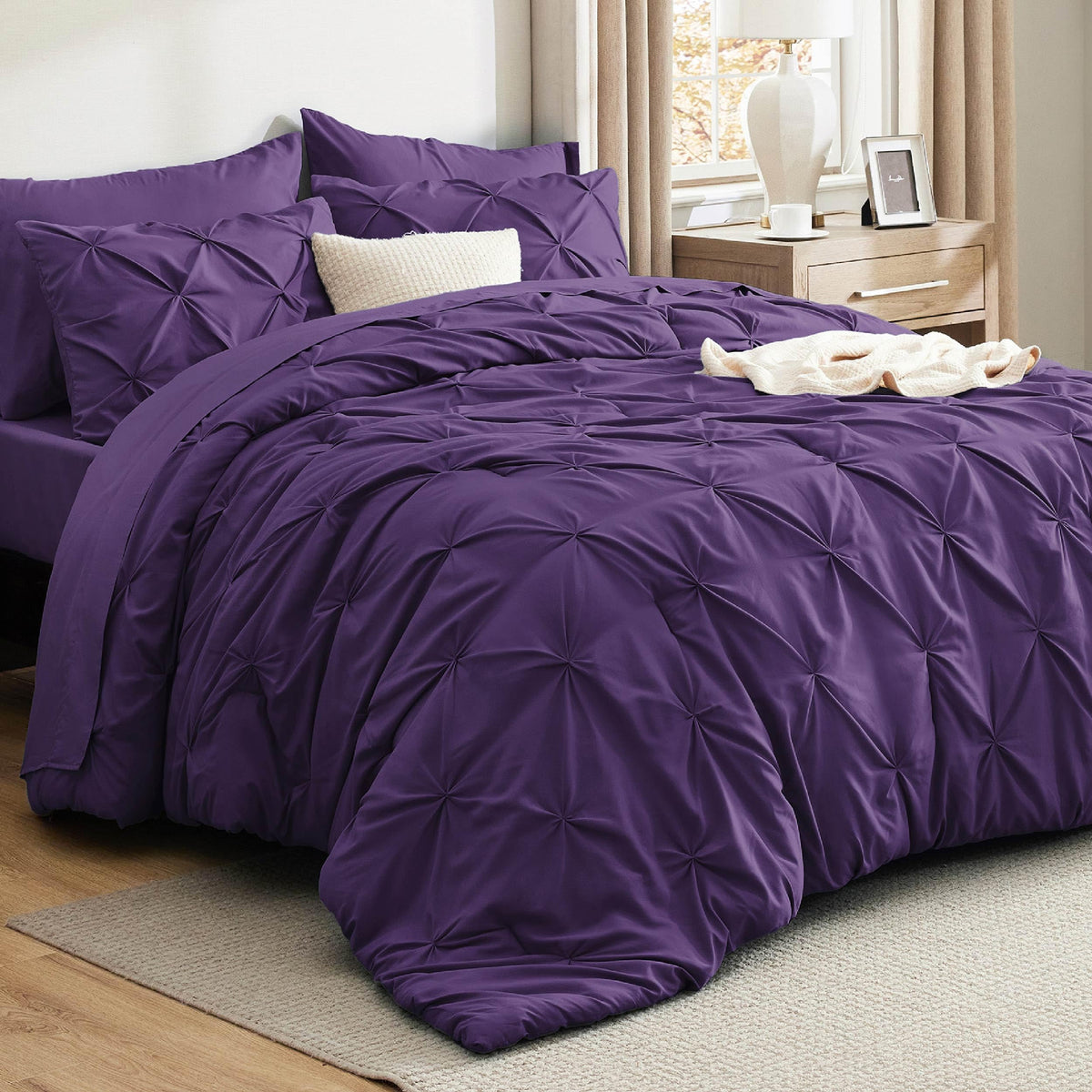 Divine Bedding 10-Piece All-Season Comforter Set
